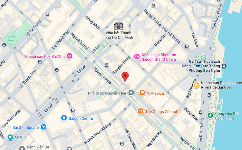Vietnam Office Location Map